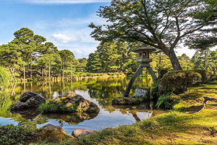 Kenroku-en-Garten in Japan