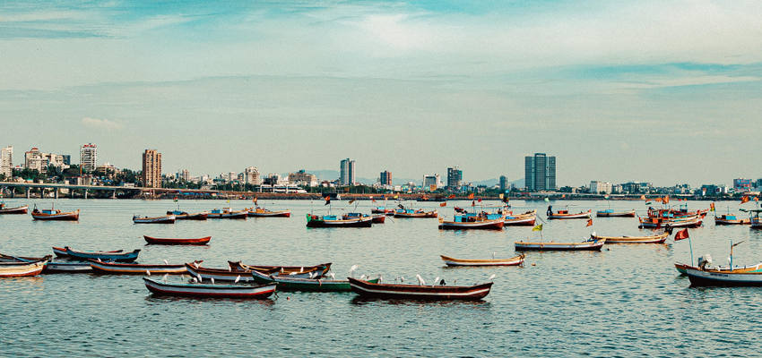 Indien Mumbai in Januar 