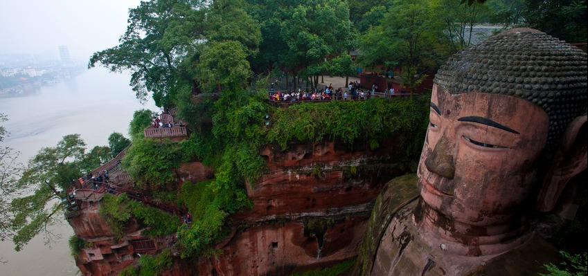 Der Große Buddha von Leshan