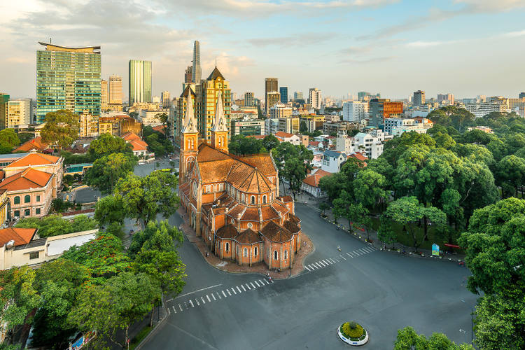 Zentrum von Ho Chi Minh